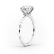 The Nelly Set With A 2.5 Carat Oval Moissanite Fashion