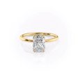 The Nelly Set With A 3.5 Carat Radiant Moissanite For Discount