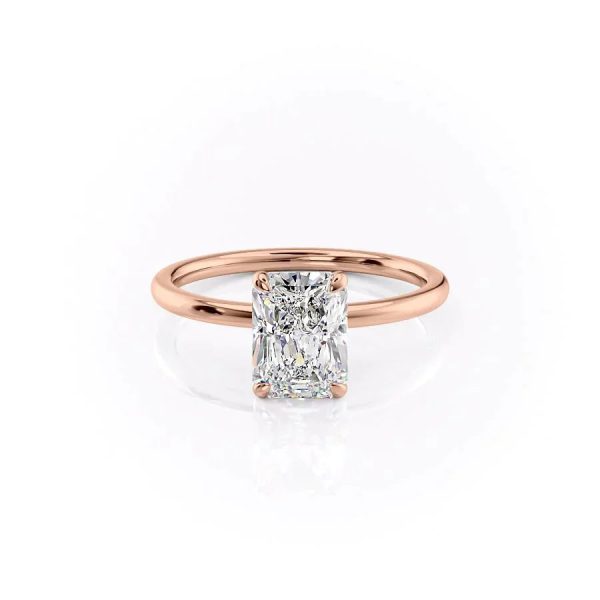 The Nelly Set With A 2.5 Carat Radiant Moissanite Supply